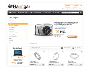 Hanngar E-Ticaret Sitesi